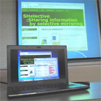 SHelective:対面環境における円滑な画面共有のための選択的複製表示手法