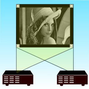 可視光通信プロジェクタの多重化に関する基礎検討