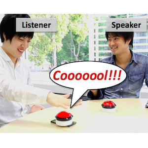 なるほどボタン: 効果音ボタンを用いたブレインストーミング支援システム