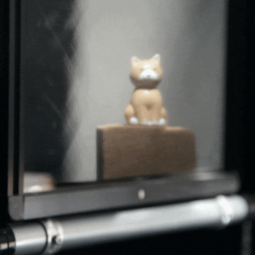 単一の再帰透過光学素子を用いた奥行き反転の起こらない空中像光学系