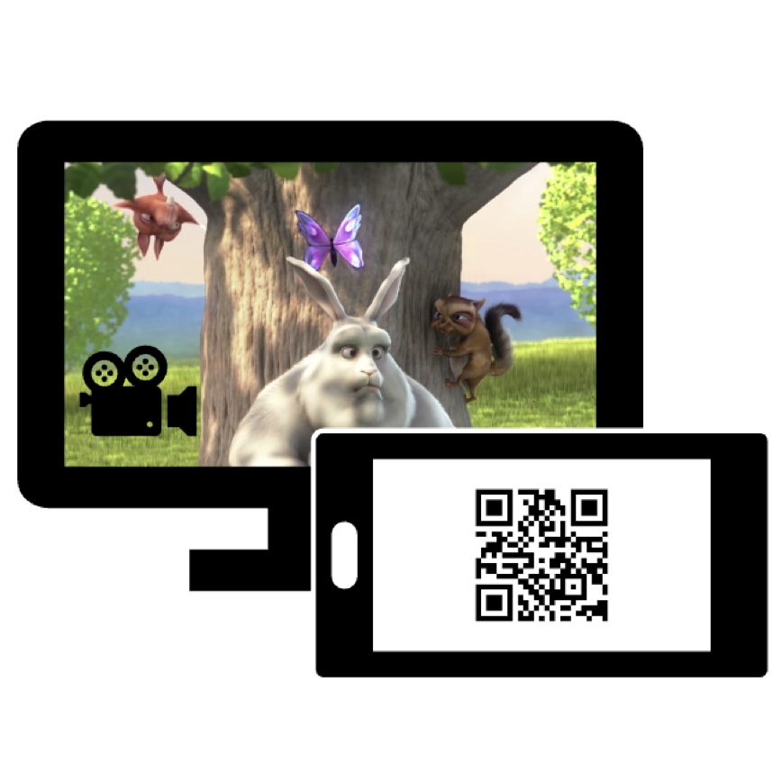 動画像に不可視マーカを埋め込むためのフレーム間差分に頑健な色振動方式の検討