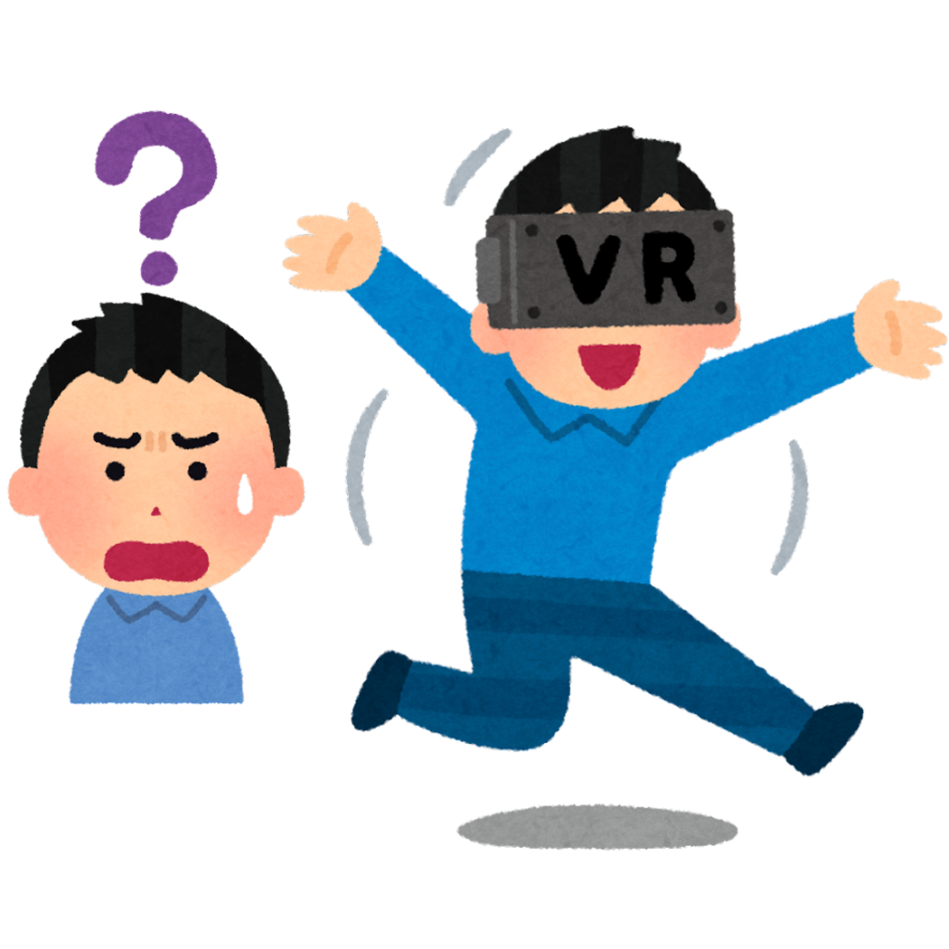 HMD装着者のVR体験をHMD非装着者に共有するシステムの検討